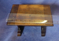 Lyre End Table - 4 Inch